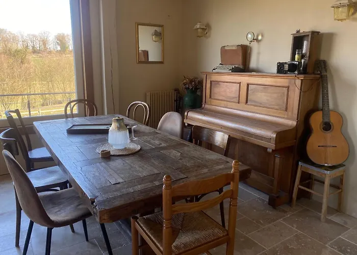 Couette-café Maison La Folie Douce Saint-Pierre-de-Manneville